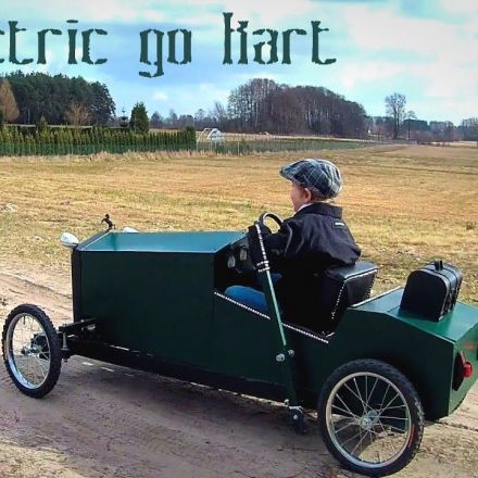 I made an electric car for my son