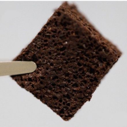 Coffee-infused foam removes lead from contaminated water
