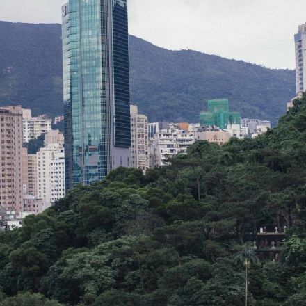 The Tiered Burial Grounds Carved into the Hillsides of Hong Kong