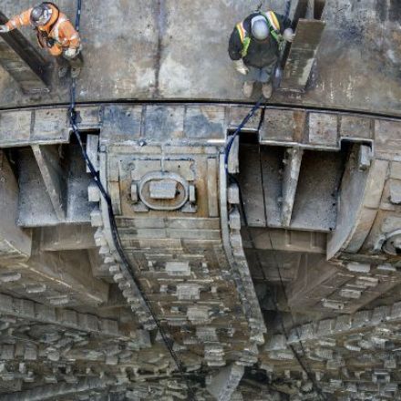 Bertha's Two-Mile Subterranean Journey Is Almost Over