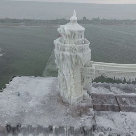 Icy Lighthouse December 2016 - St Joseph, MI