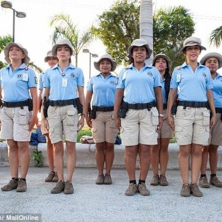 Mexican city launches 'sexiest police force in world' made up of young women