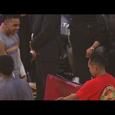 Lakers Fan Hits Half Court Shot for $95,000