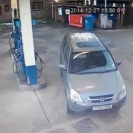 "I'm sure my petrol cap was on this side"