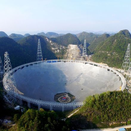 China's giant space telescope starts search for alien life