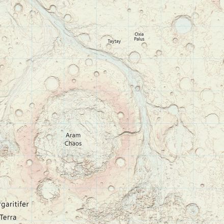 Martian cartography: How Ordnance Survey mapped Mars