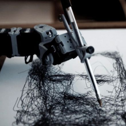 A British artist spent 10 years teaching this robot how to draw, and it totally shows