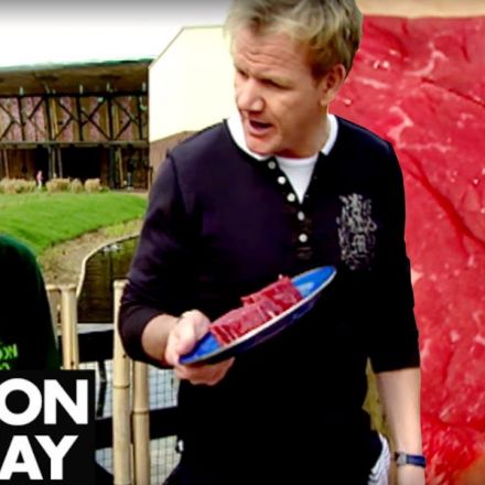 Gordon Cooks Steak For A Vegetarian