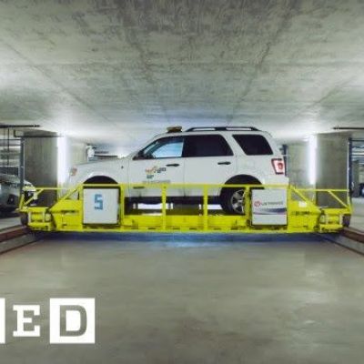 The Amazing Garage Where Robots Do the Parking