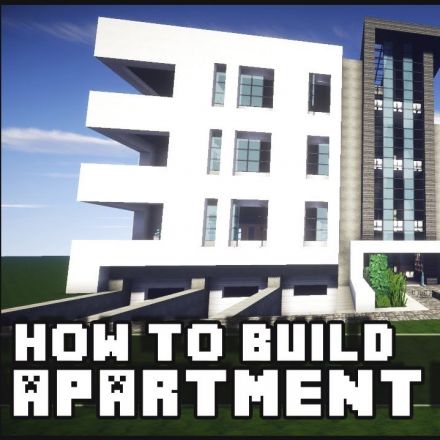 Minecraft - Building a Modern Apartment Building