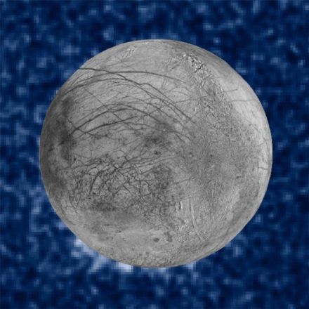 Hubble spots possible water plumes erupting on Jupiter's moon Europa