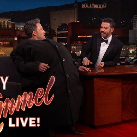 Ben Affleck Sneaks Matt Damon Onto “Jimmy Kimmel Live!"