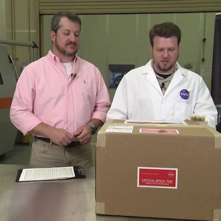 NASA Unboxes Delivery from Space Station