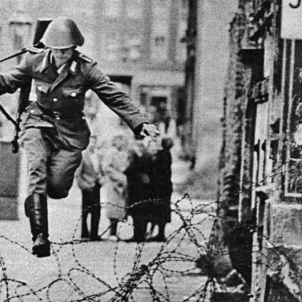 Leap Into Freedom: East German Soldier Escaping the Border, And the Story Behind One of the Most Famous Photographs of the Cold War Era