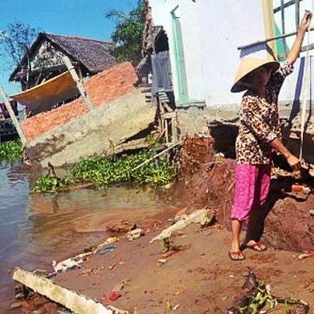 Major rivers of Vietnam’s Mekong Delta become unusually deeper
