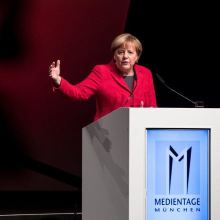 Angela Merkel: internet search engines are ‘distorting perception’