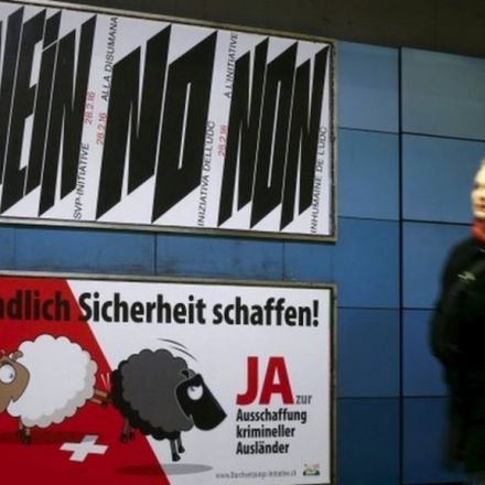 Swiss voters reject plan to expel foreigners for minor crimes