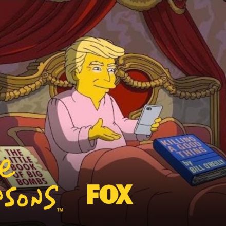 Donald Trump's First 100 Days In Office - The Simpsons