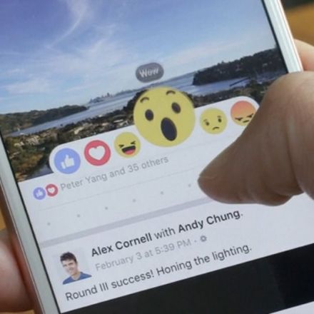 Facebook Reactions, the Totally Redesigned Like Button, Is Here
