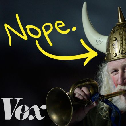Vikings never wore horned helmets. Here's why we think they did.