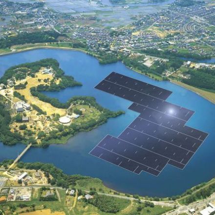 In Japan, Work kicks off on the World's Largest Floating Solar Farm