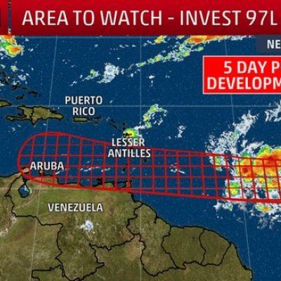 Invest 97L Likely to Become 'Matthew' Later This Week in the Caribbean Sea