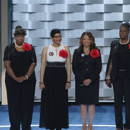 “Say Our Children’s Names” – Victims of Police Violence Honored on Stage and Off at Democratic Convention