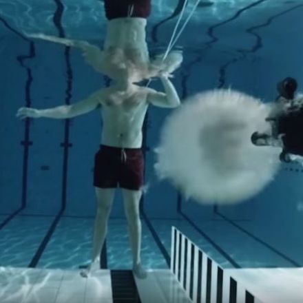 Physicist Shoots Himself With A Gun Underwater For Science