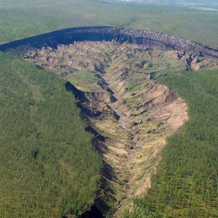 Siberia's 'doorway to the Underworld' Is Getting So Big It's Uncovering Ancient Forests