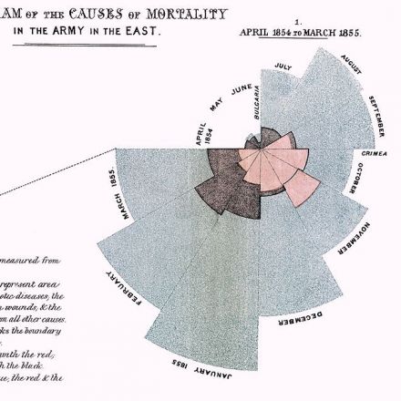 Florence Nightingale Saved Lives by Creating Revolutionary Visualizations of Statistics in 1855