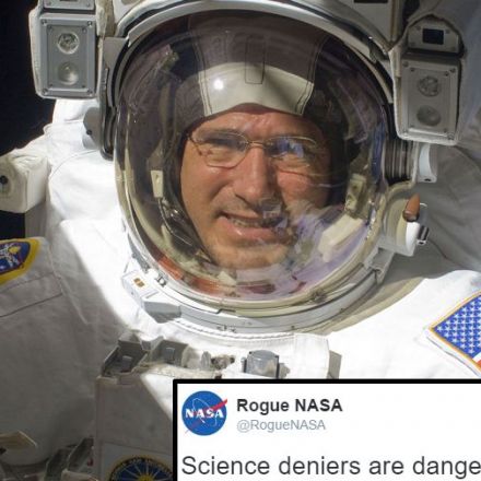 NASA scientists join resistance with rogue Twitter account