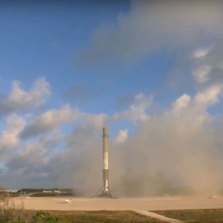 SpaceX successfully lands its Falcon 9 rocket after launching military satellite