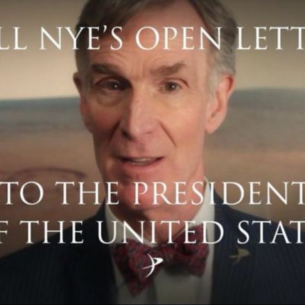 Bill Nye's Open Letter to President Donald Trump