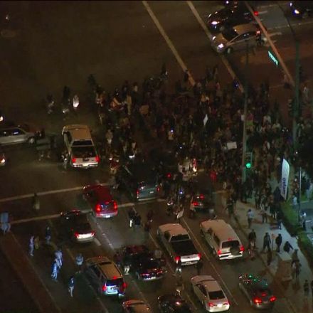 Hundreds Protest in Anaheim Over Altercation Between Teenager and Off-Duty LAPD Officer Who Fired Gun; 24 People Arrested