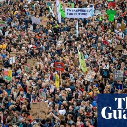 Global climate strike: millions protest worldwide – in pictures