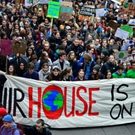 Thousands of German teens join Thunberg's climate fight