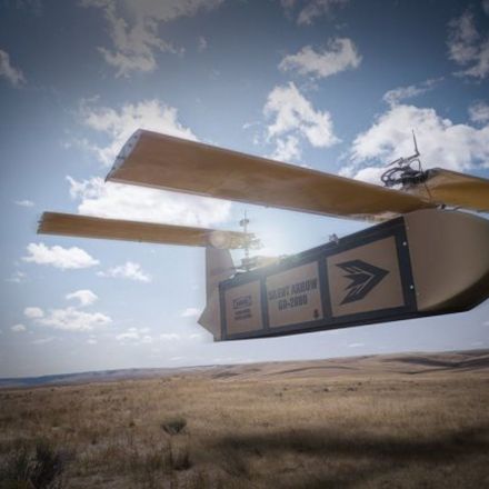The Silent Arrow is a massive glider delivery drone