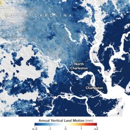 It's not just rising sea levels – the land major cities are built on is actually sinking, NASA images show