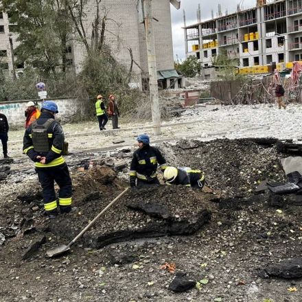 Deadly missile strikes hit Kyiv as explosions reported in other cities across Ukraine