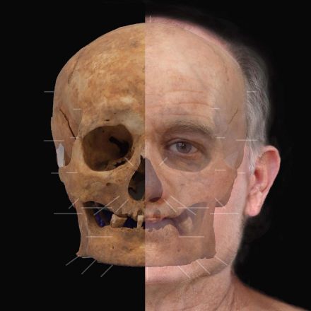 Face of medieval man reconstructed from 600-year-old skeleton