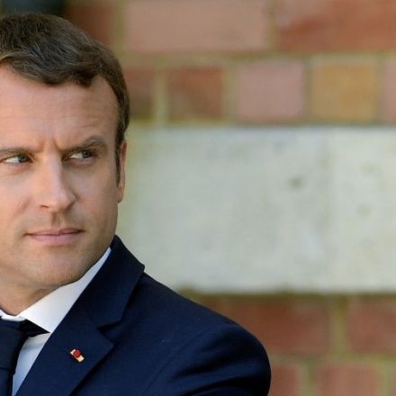 France's President Macron sees popularity falls to 40% in poll