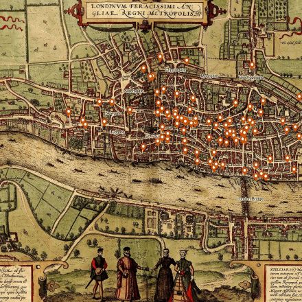 New interactive death map breathes life into medieval London