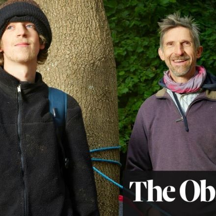 ‘Seeing the trees being ripped down is really hard’: meet a father and son protesting against HS2