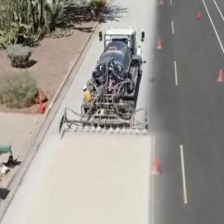 Phoenix installs "cool pavements" to combat extreme heat
