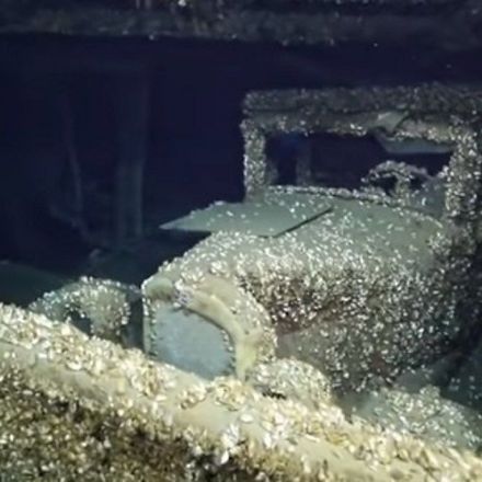 Old 1927 Chevrolet Coupe Found Intact in Lake Huron Shipwreck