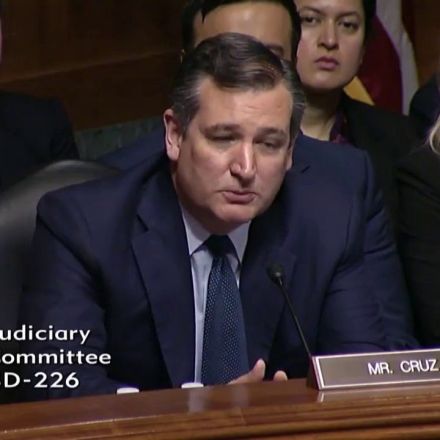 Sen. Cruz's Opening Statement at Judiciary Hearing on the First Amendment
