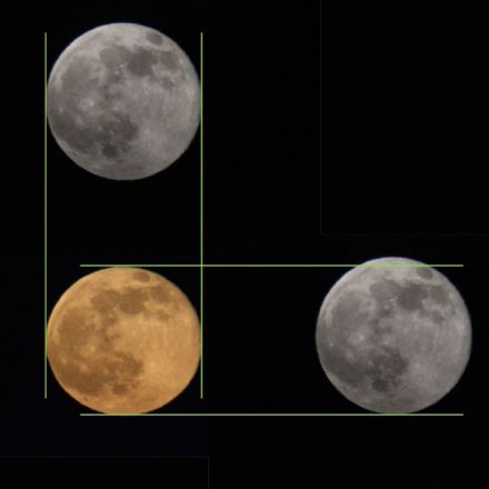 Do-it-yourself: Proving the moon illusion is really an illusion.