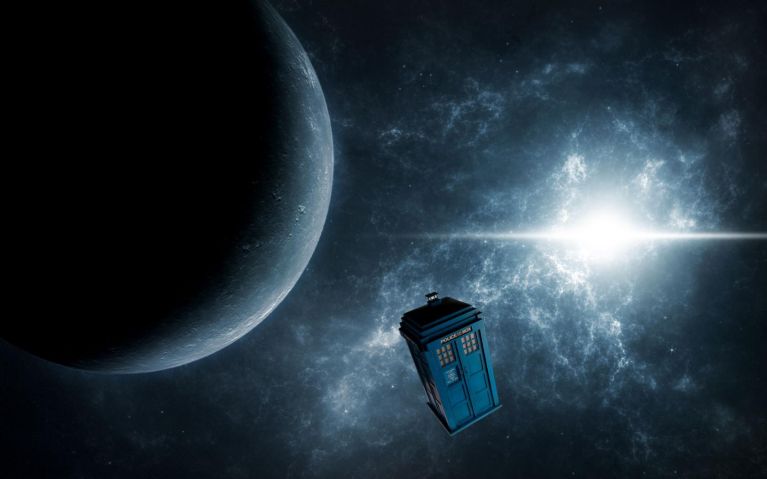 The TARDIS in Space