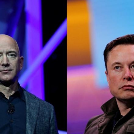 Elon Musk soars while Jeff Bezos sues in the new space race