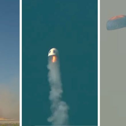 Blue Origin’s rocket exploded, but the capsule escape system worked a charm